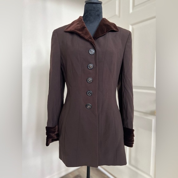Vintage AKRIS blazer coat - Picture 1 of 8